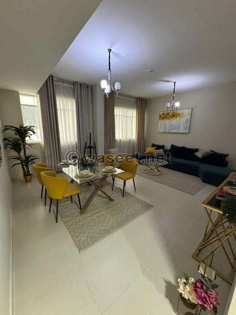 Two-bedroom apartment and a living room in Al-Amira Village  5