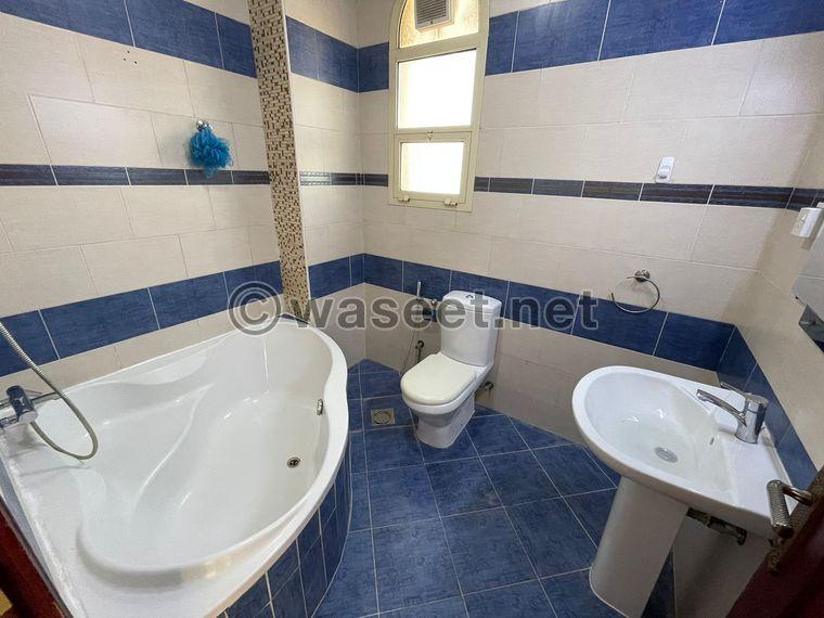 For rent, a one-bedroom apartment with a balcony in Khalifa City A  9