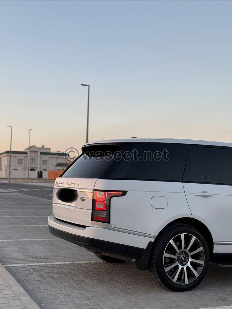 For sale Range Rover model 2015 1