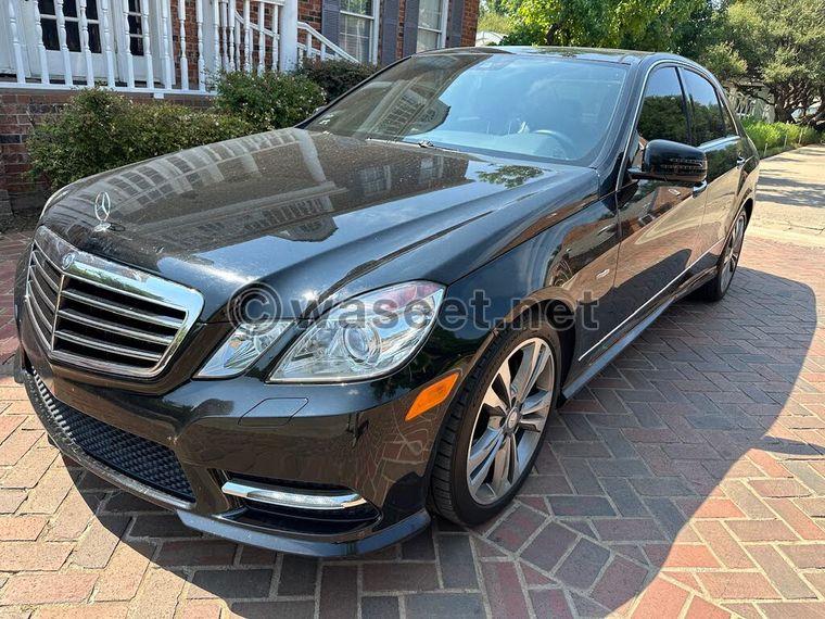 2012 مرسيدس بنز إي-كلاس E 350 فاخرة  0