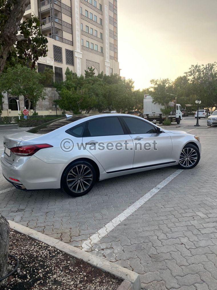 Genesis G80, 2016 model, six-cylinder 1