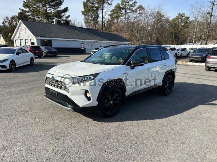 2020 TOYOTA RAV4 XSE  0