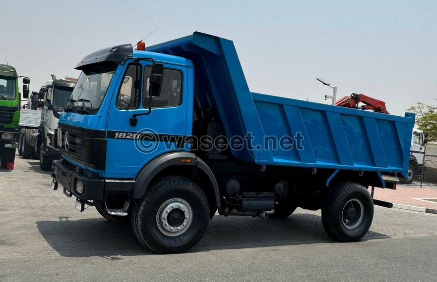 Mercedes Benz 1820 Dumper Truck 4X4  4