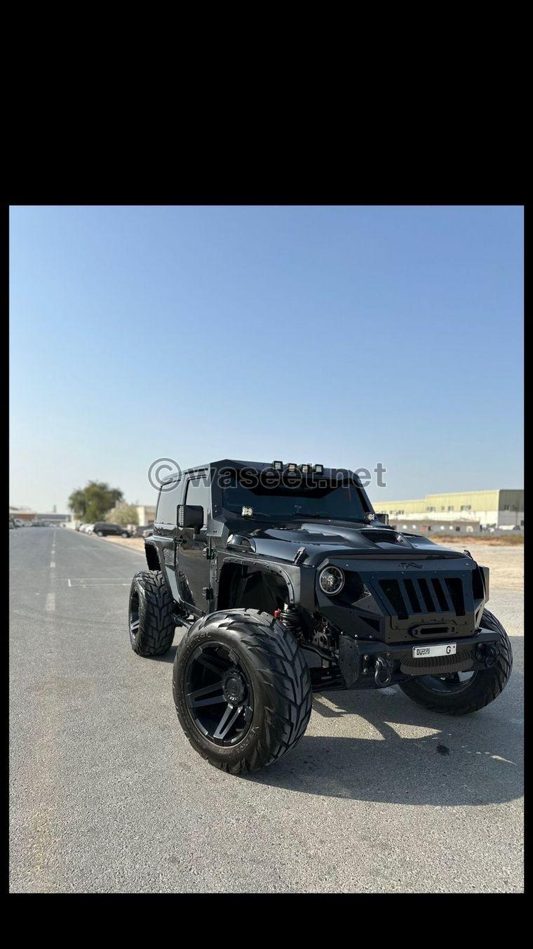 2015 Jeep Wrangler with a regular gearbox 0