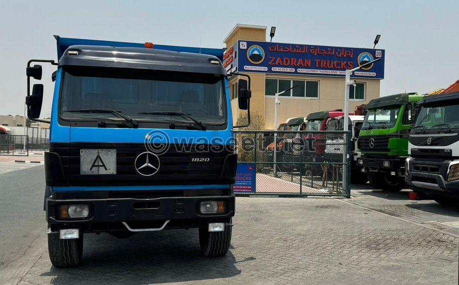 Mercedes Benz 1820 Dumper Truck 4X4  3