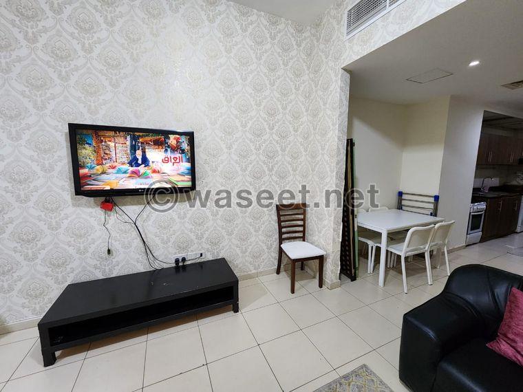 For monthly rent in Rashidiya, 3 furnished studios with a modern design and elegant furniture 7