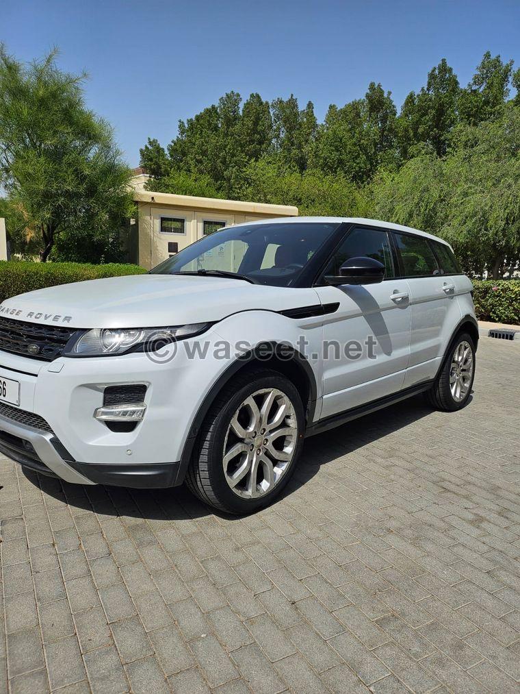 Evoque 4 cylinder full option 2015 model 0