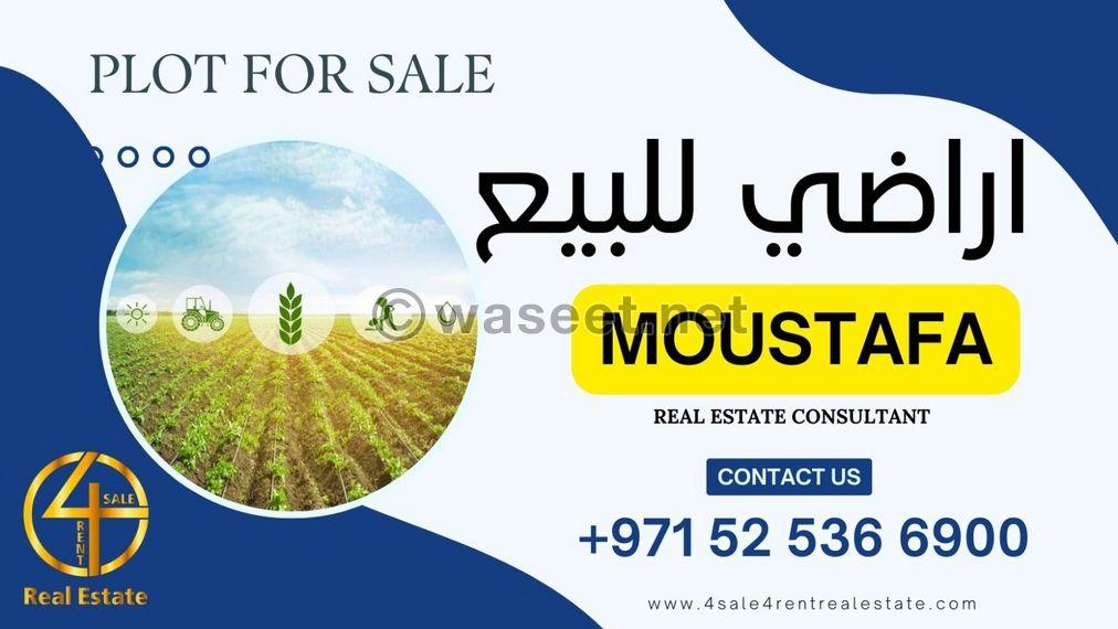 Land for sale in Al Rahba area 0
