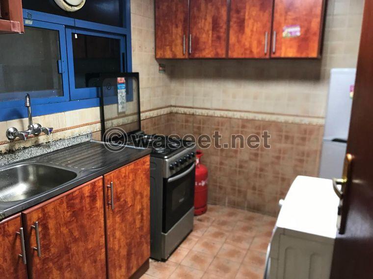 For monthly rent, two rooms and a hall in Ajman Corniche 6