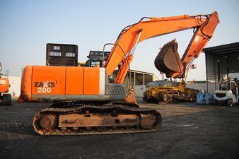 Hitachi excavator