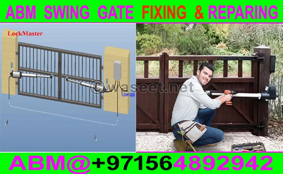 Swing Gate Opener Fixing Company Dubai Ajman Sharjah 0