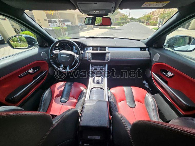 Evoque 4 cylinder full option 2015 model 6