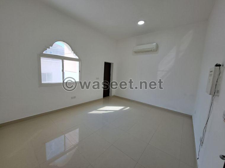 For rent an apartment in a high-end villa in Shakhbout City 6