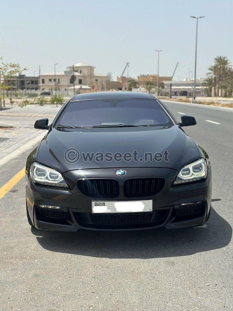 For sale  BMW 650i 8 model 2014 0