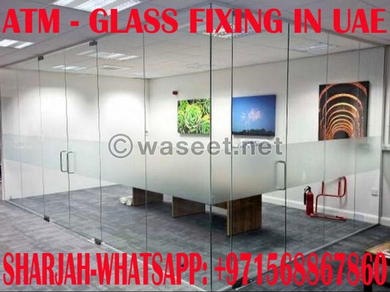 Glass partition contractor in Umm Al Quwain 0