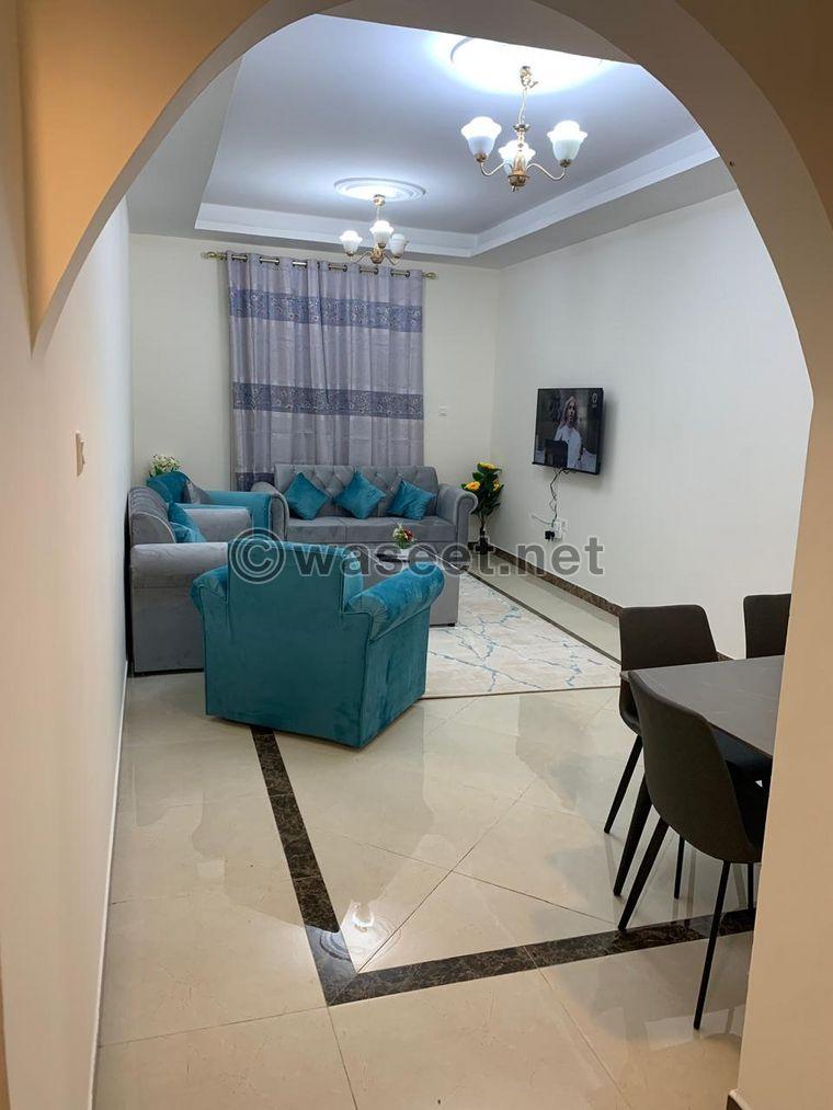 Furnished apartment for rent in Ajman close to VIP services 10