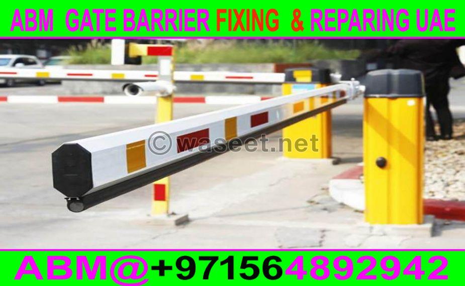 Gate Barrier installation  Company Dubai Ajman Sharjah  0