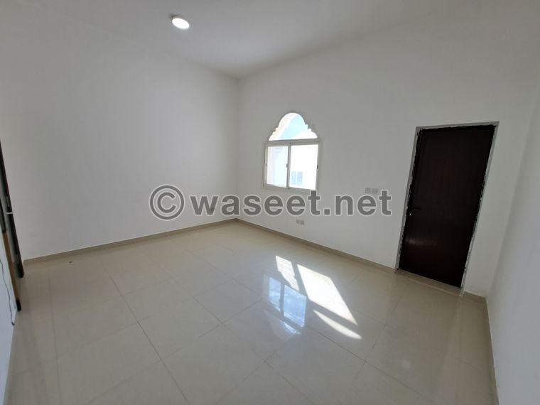 For rent an apartment in a high-end villa in Shakhbout City 0