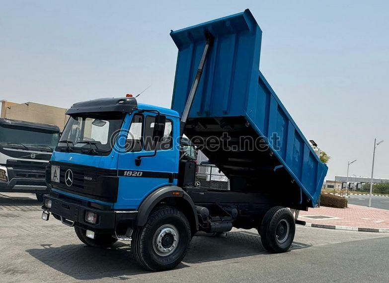 Mercedes Benz 1820 Dumper Truck 4X4  6