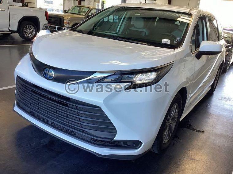 2021 Toyota Sienna Lee  0