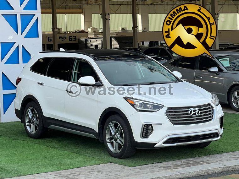 Hyundai Santa Fe model 2017 2