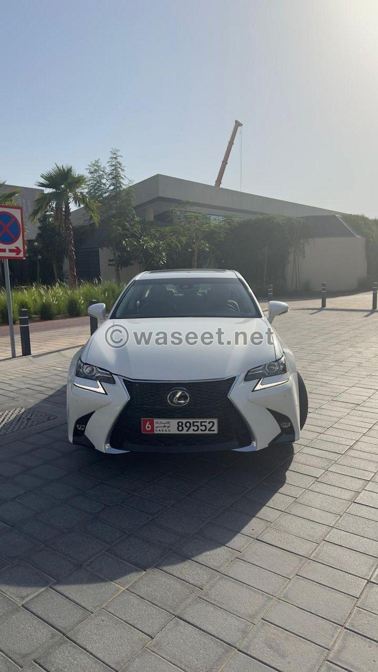 For sale Lexus GS350 model 2017 2