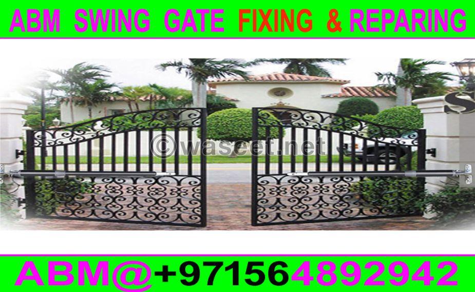 Swing Gate Opener Fixing Company Dubai Ajman Sharjah 2