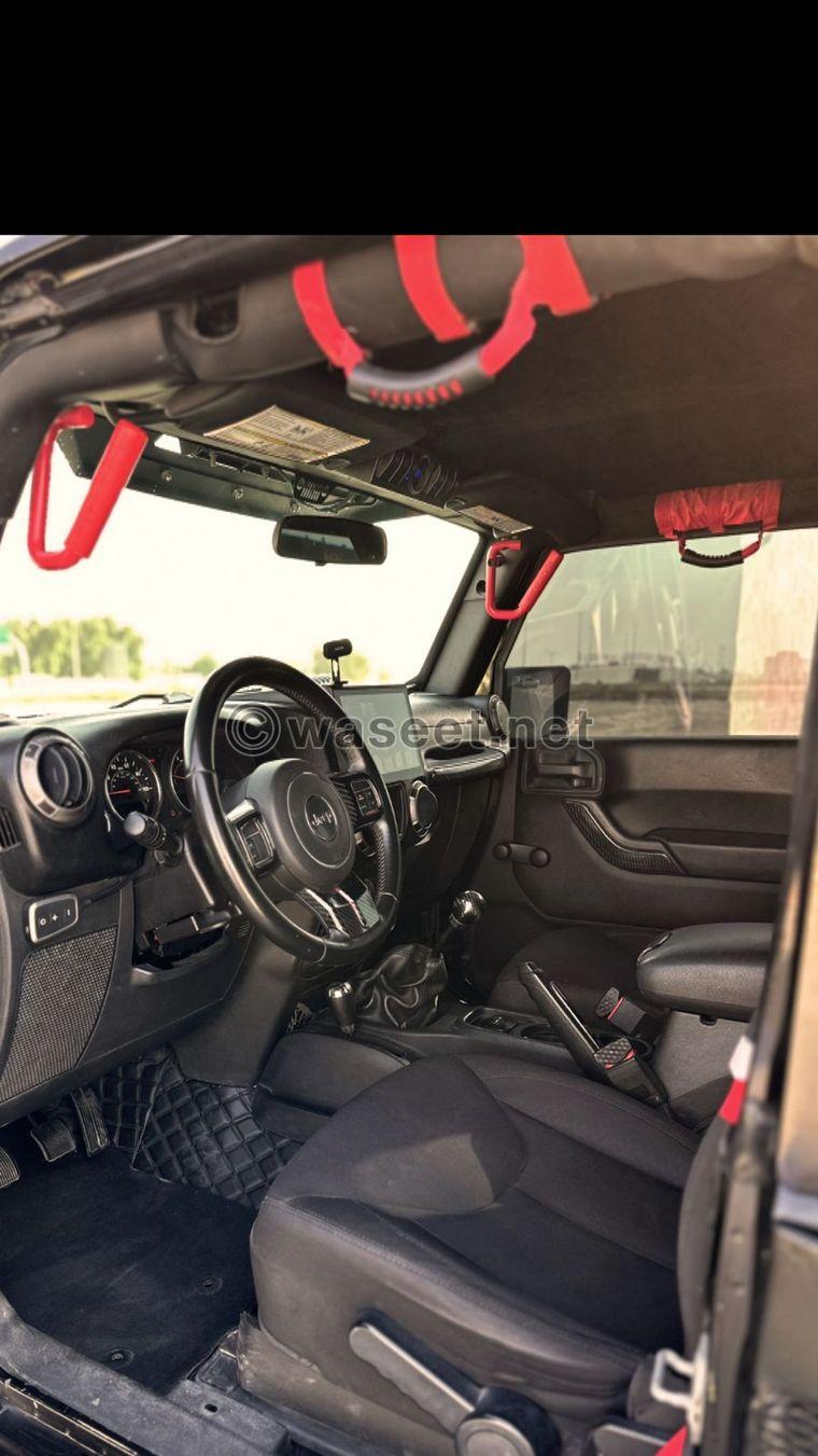 2015 Jeep Wrangler with a regular gearbox 5