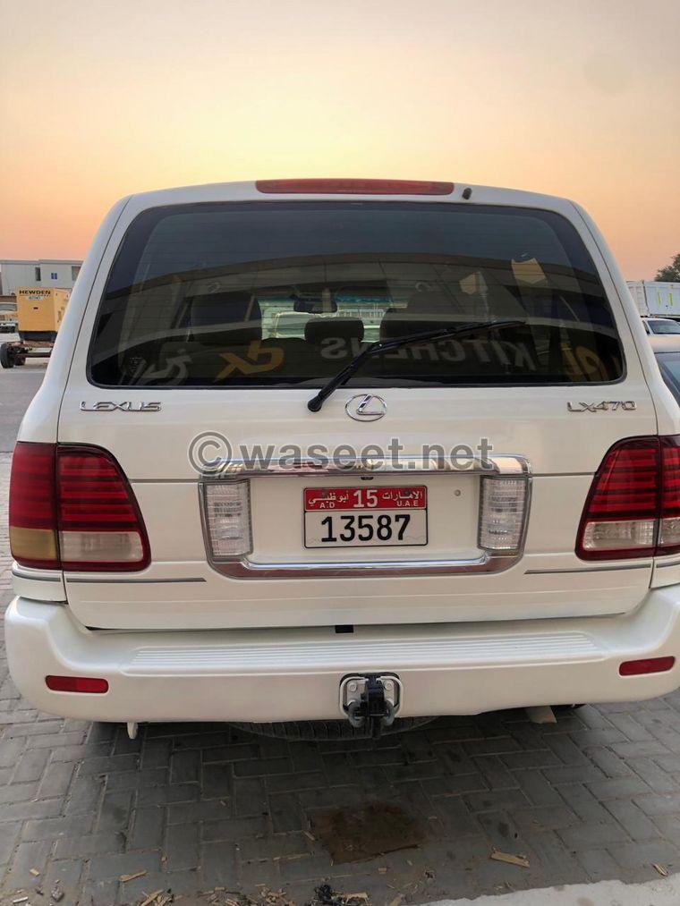 للبيع سيارة لكزس Lx470 2006 بحالة جيدة 3