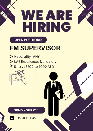 FM Supervisor required