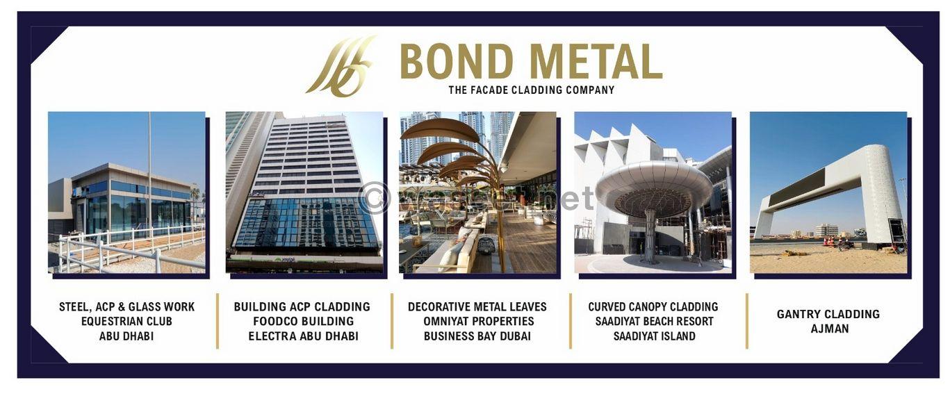 Bond Metal Aluminum and Glass Fabrication 3