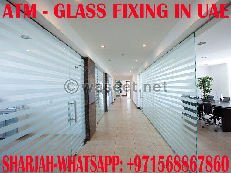 Glass Partition Contractor in Umm Al Quwain Dubai Sharjah UAE 0