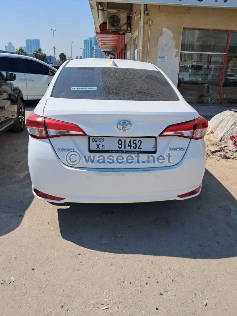 Toyota Yaris for rent at a reasonable price 1