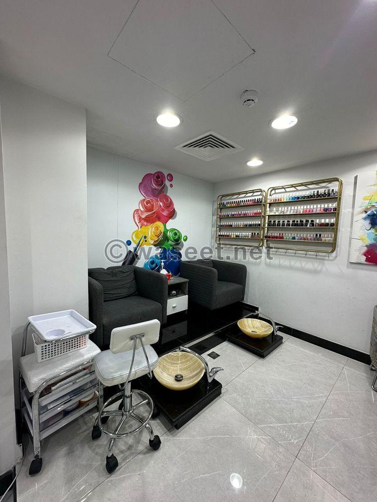  For sale a fully equipped women's salon  3