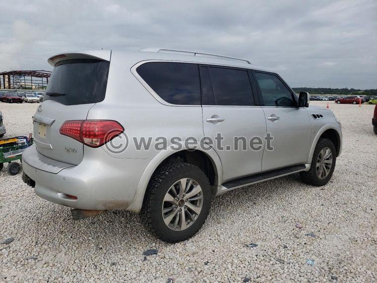 Infiniti QX80 model 2017 2