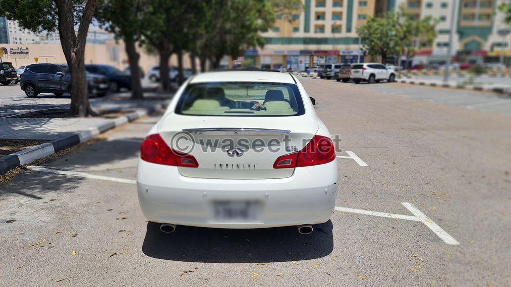 Infiniti G35 2007 imported from the United States. Ownership and inspection 2035 3