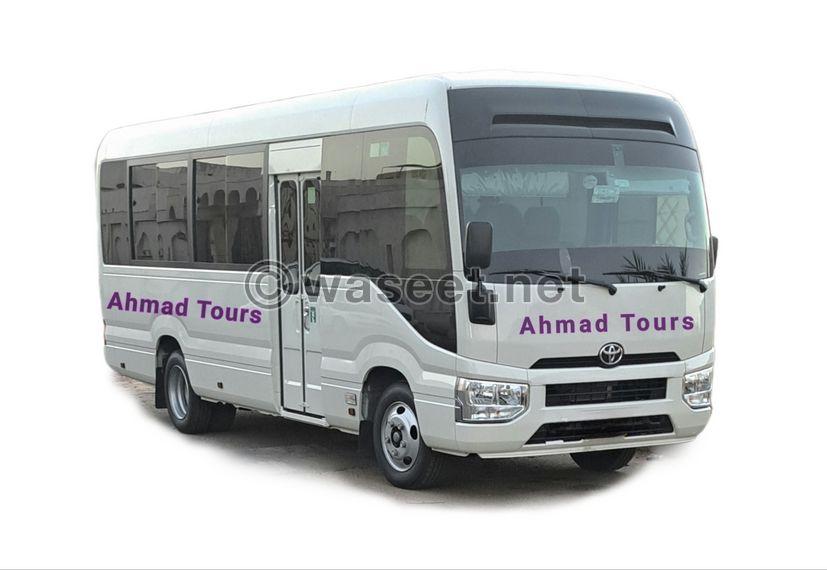 Buses for rent in Abu Dhabi, Dubai, and all areas of the UAE 1