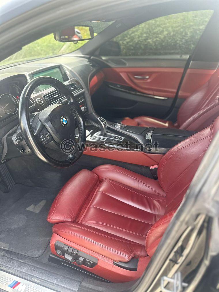 For sale  BMW 650i 8 model 2014 4