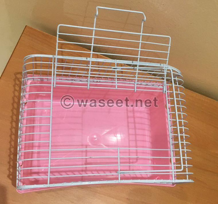 Mobile parrot cage only for small and medium sized parrots 1