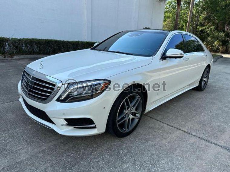 Mercedes Benz 550 S model 2015 0