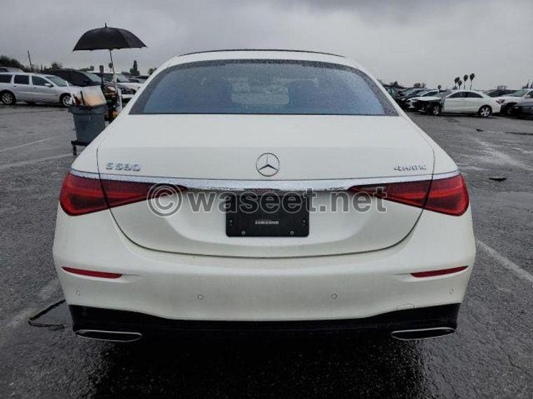 2021 MERCEDES BENZ S 580 4MAT  3