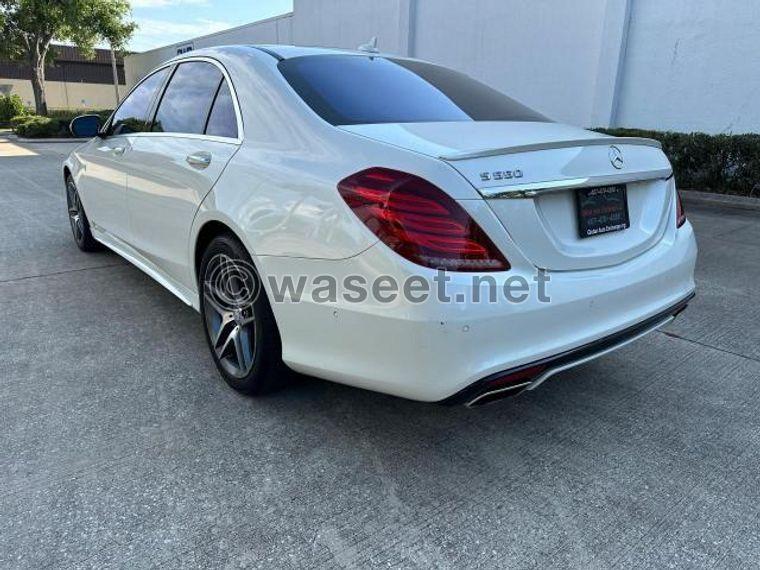 Mercedes Benz 550 S model 2015 3