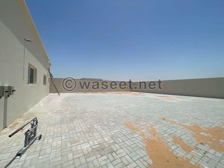 7500 square feet with boundary wall for rent in Al Jurf area  2