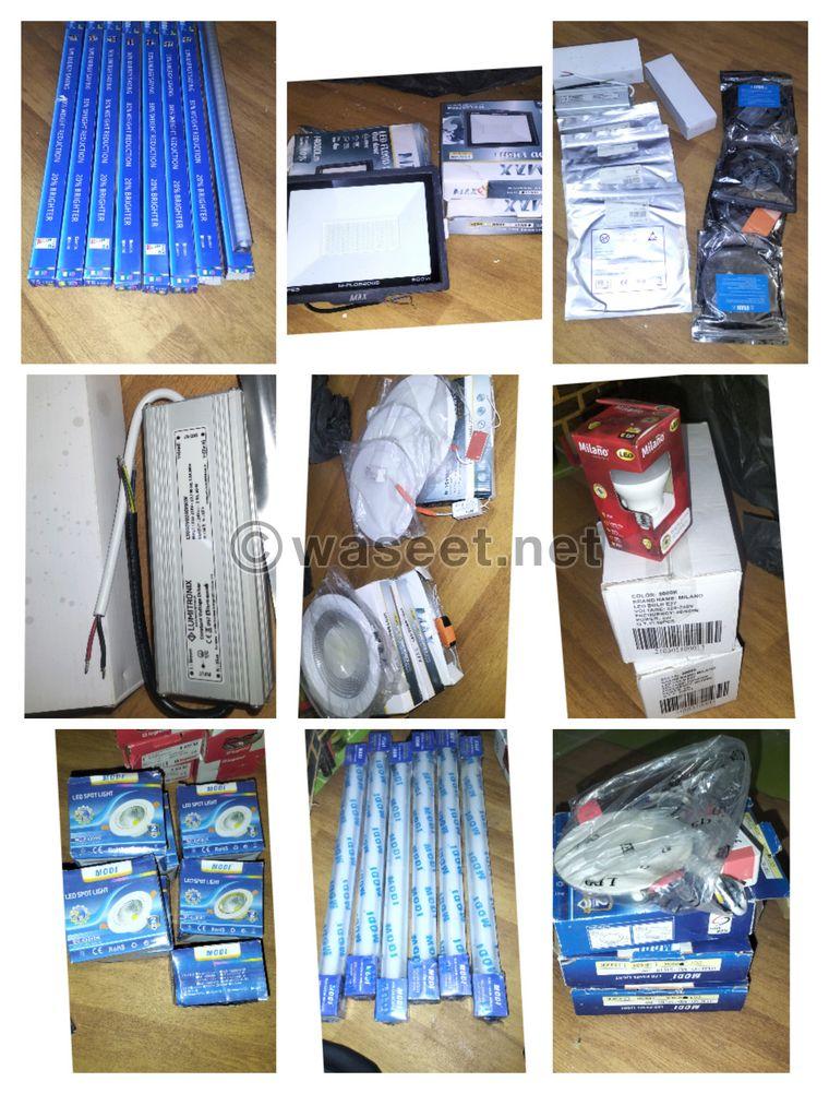 For sale new electrical and sanitary materials 4