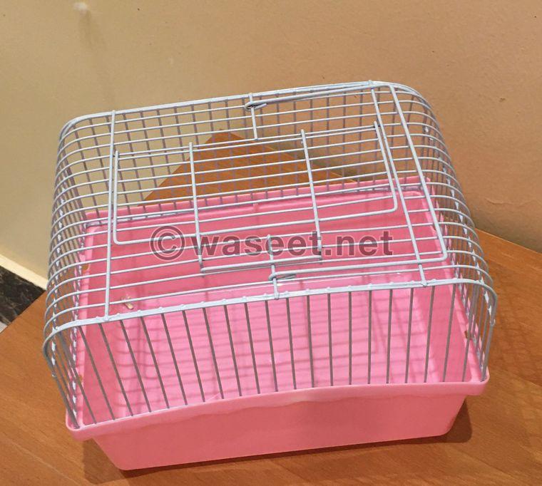 Mobile parrot cage only for small and medium sized parrots 0