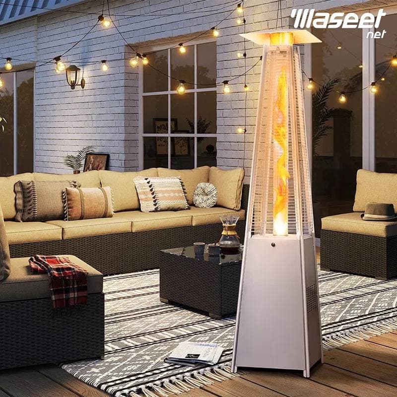 quartz tube pyramid patio heater 1