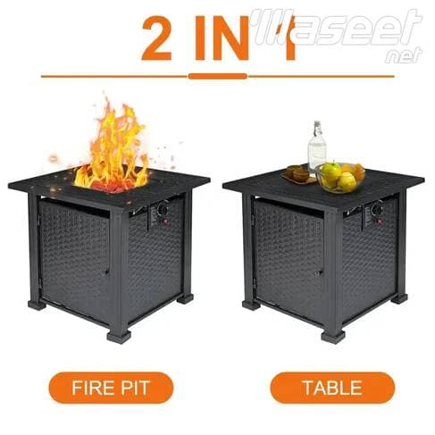 Outdoor gas pit table 5