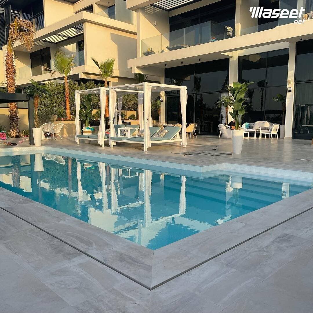 Implementation of swimming pools and landscaping 1