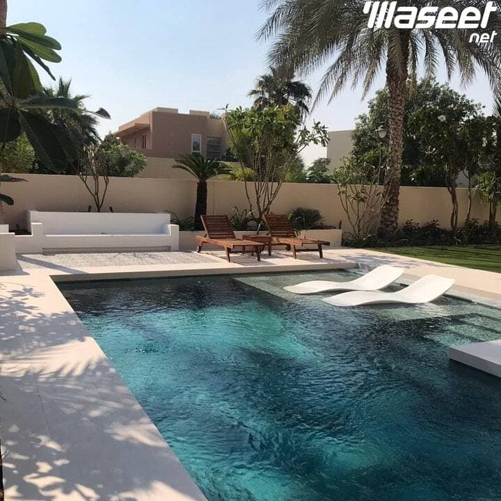 Implementation of swimming pools and landscaping 0