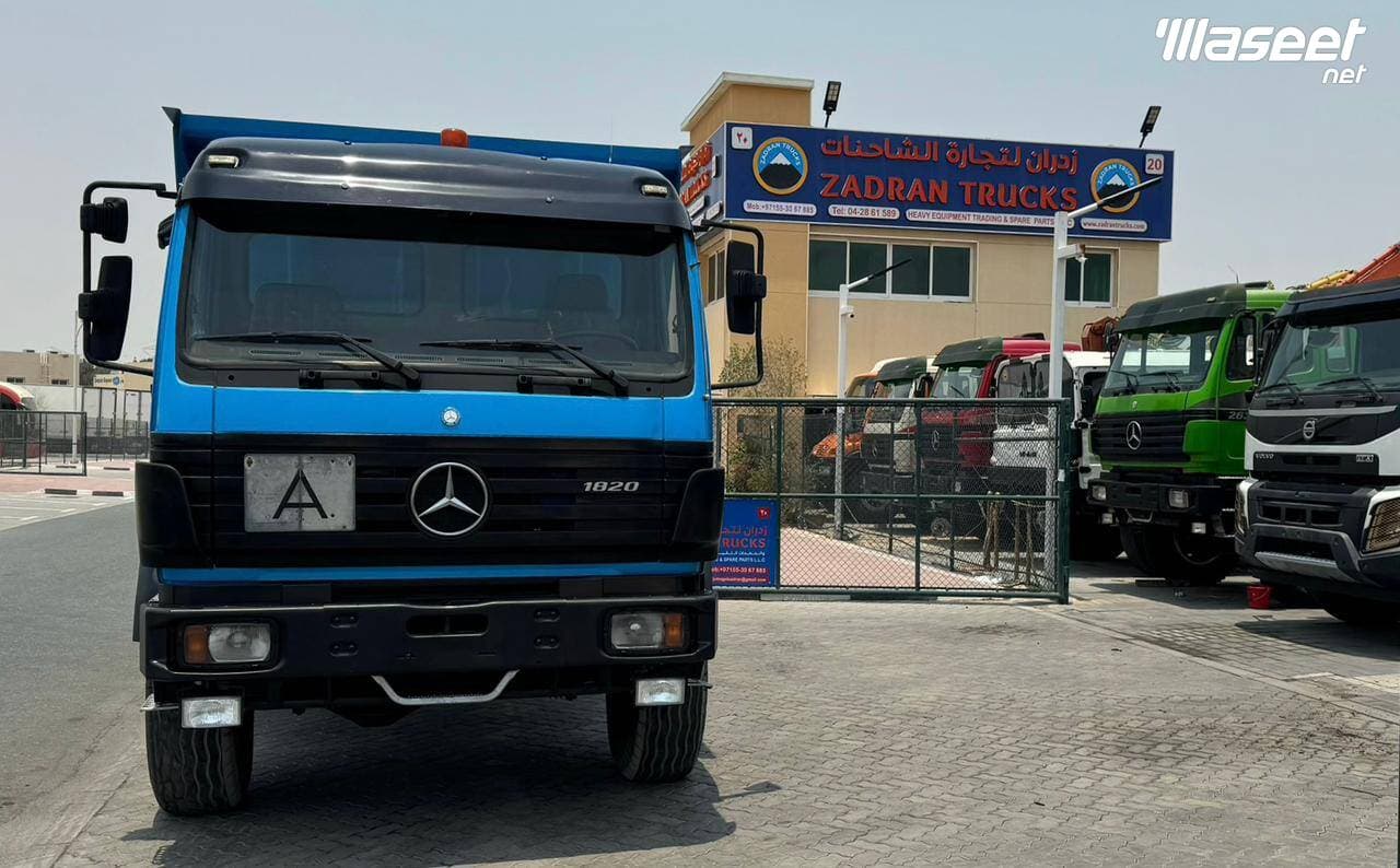 Mercedes Benz 1820 Dumper Truck 4X4 3